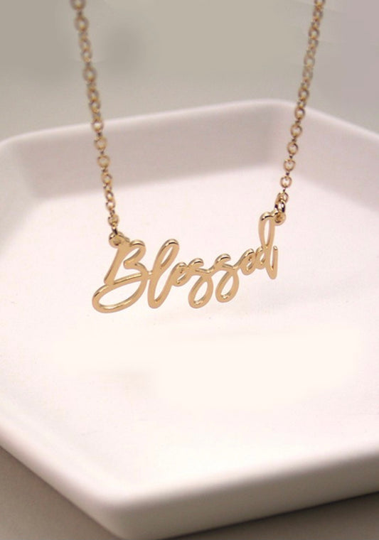 Blessed Delicate Necklace