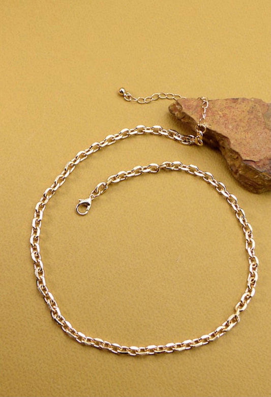 Oval Chainlink Necklace