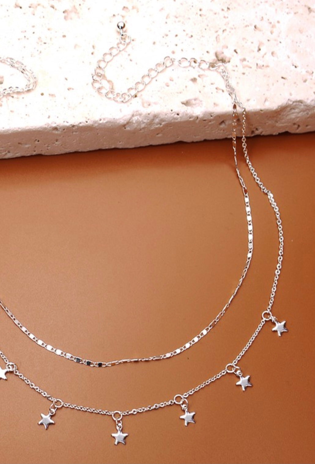 Double Layer Star Necklace