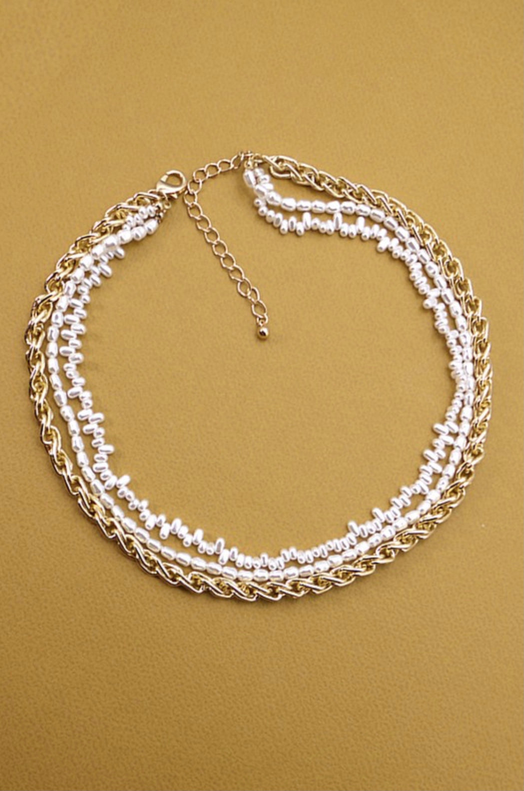 Multi Layer Pearl Necklace