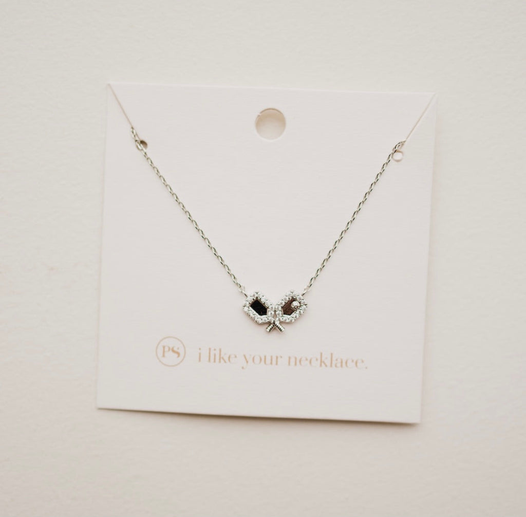 Pickleball love necklace