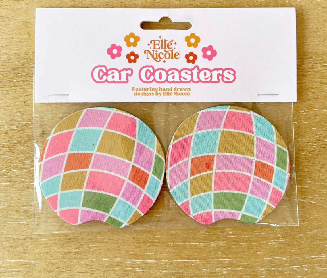 Car Cupholder Coaster