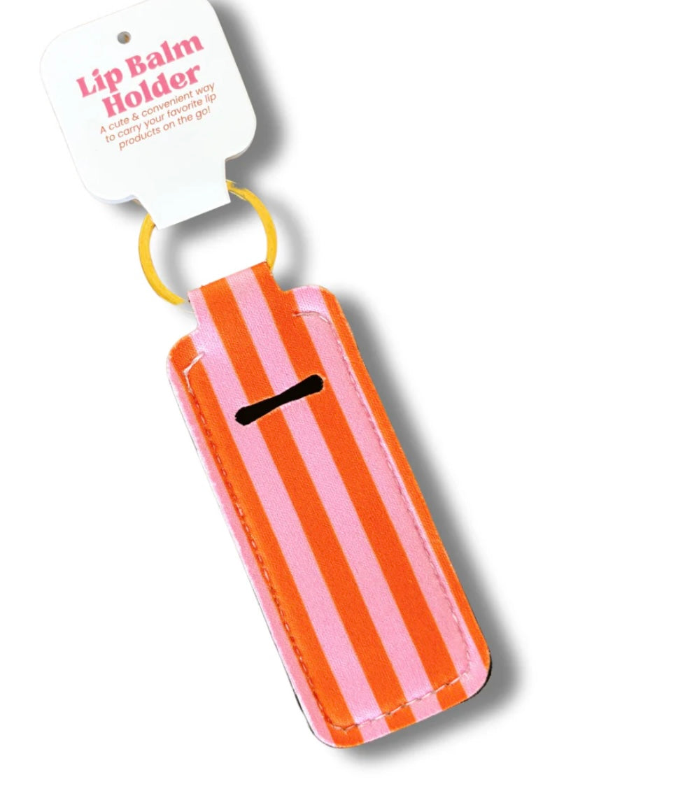 Lip Balm Keychain Holder