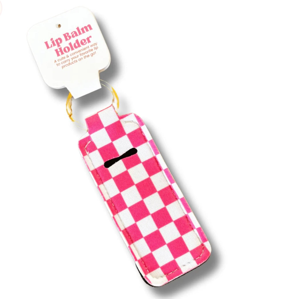 Lip Balm Keychain Holder