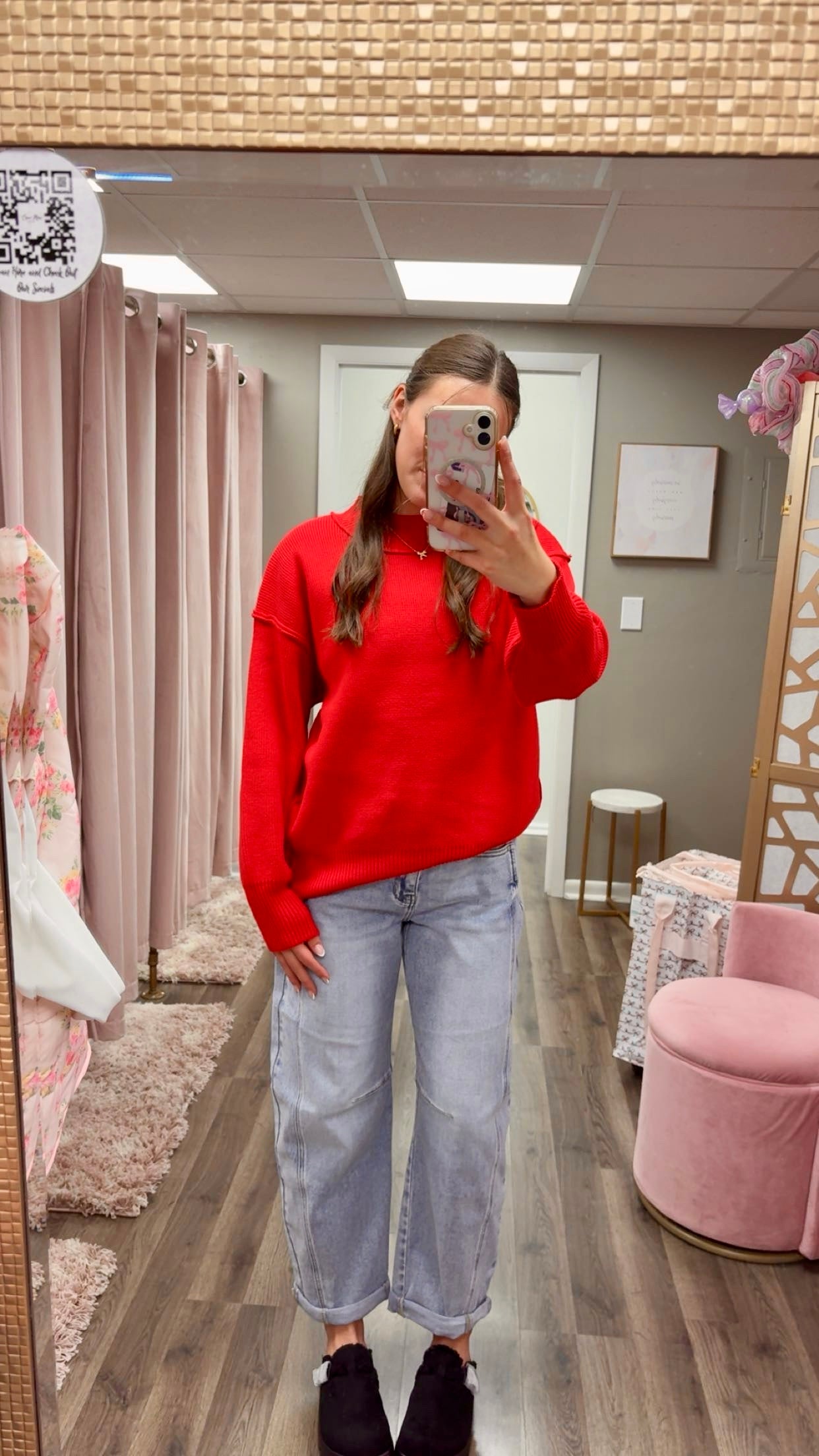 Thickband Drop Shoulder Sweater