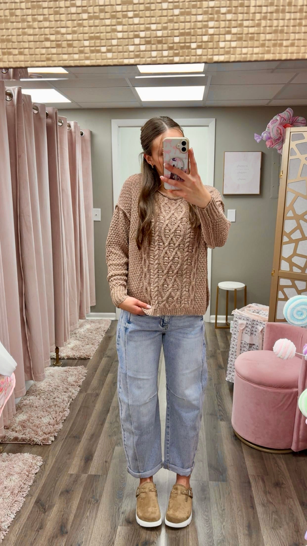 Chunky Cable Knit Sweater