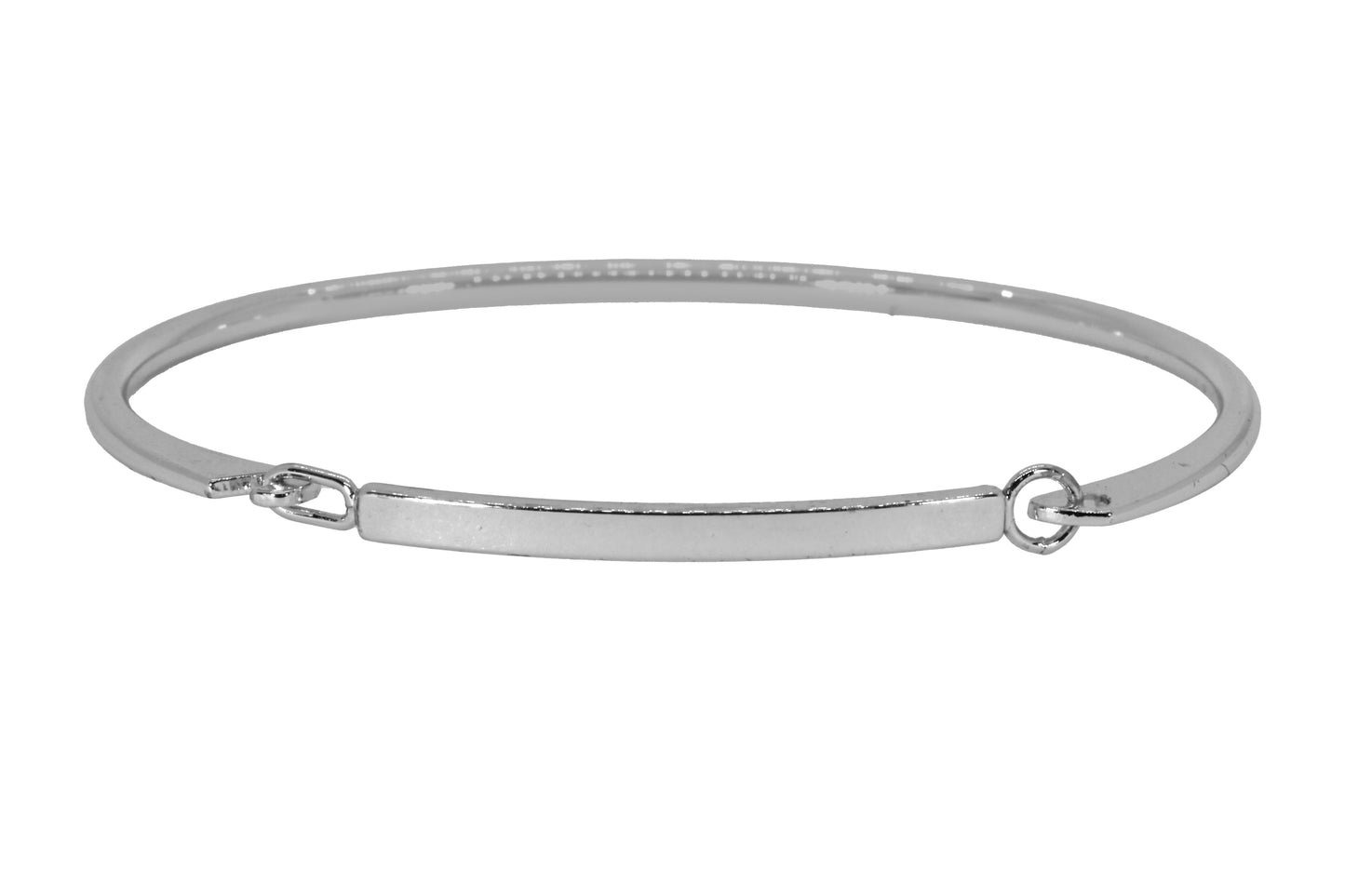 Standard Size Silver Charm Bracelet