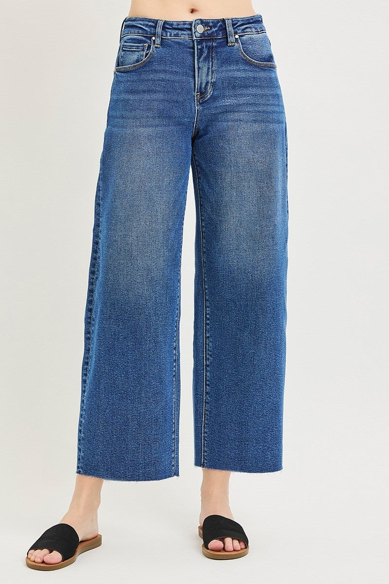 Risen Slouchy Crop Barrel Jeans