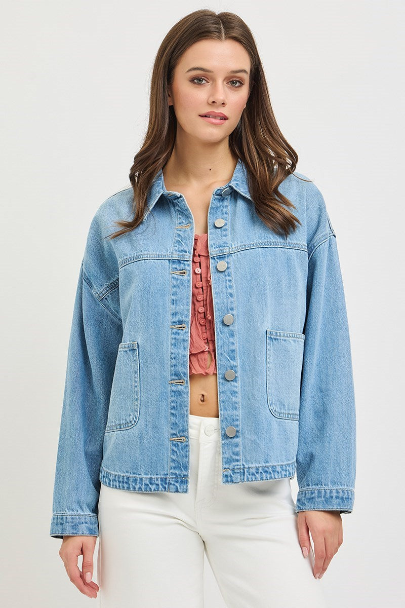 Risen Relax Fit Denim Jacket