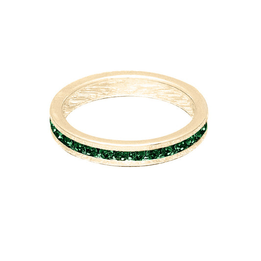 Birthstone Ring May Gold