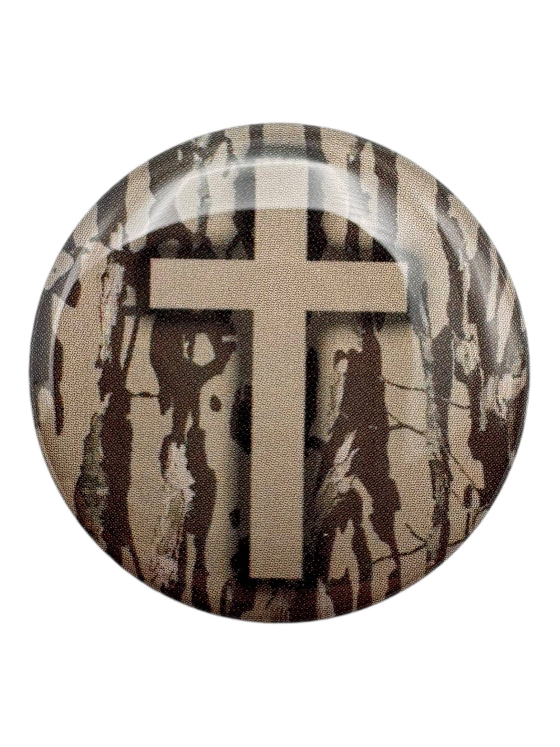 Tap To Pray™  - Prayer Tag Stickers: Black + Cross