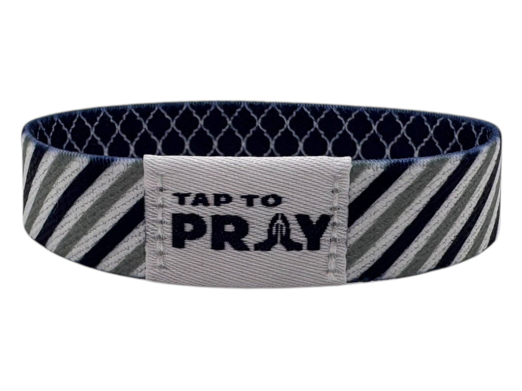 Tap To Pray™ Wristbands - Graphite & Ink