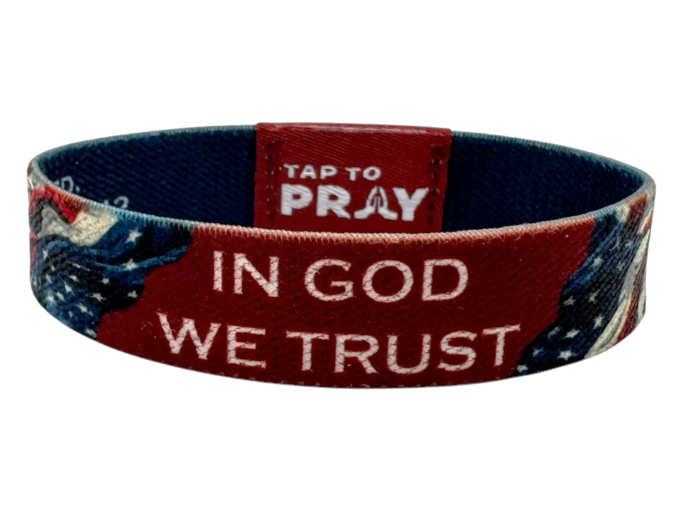 Tap To Pray™ Wristbands - Patriot: