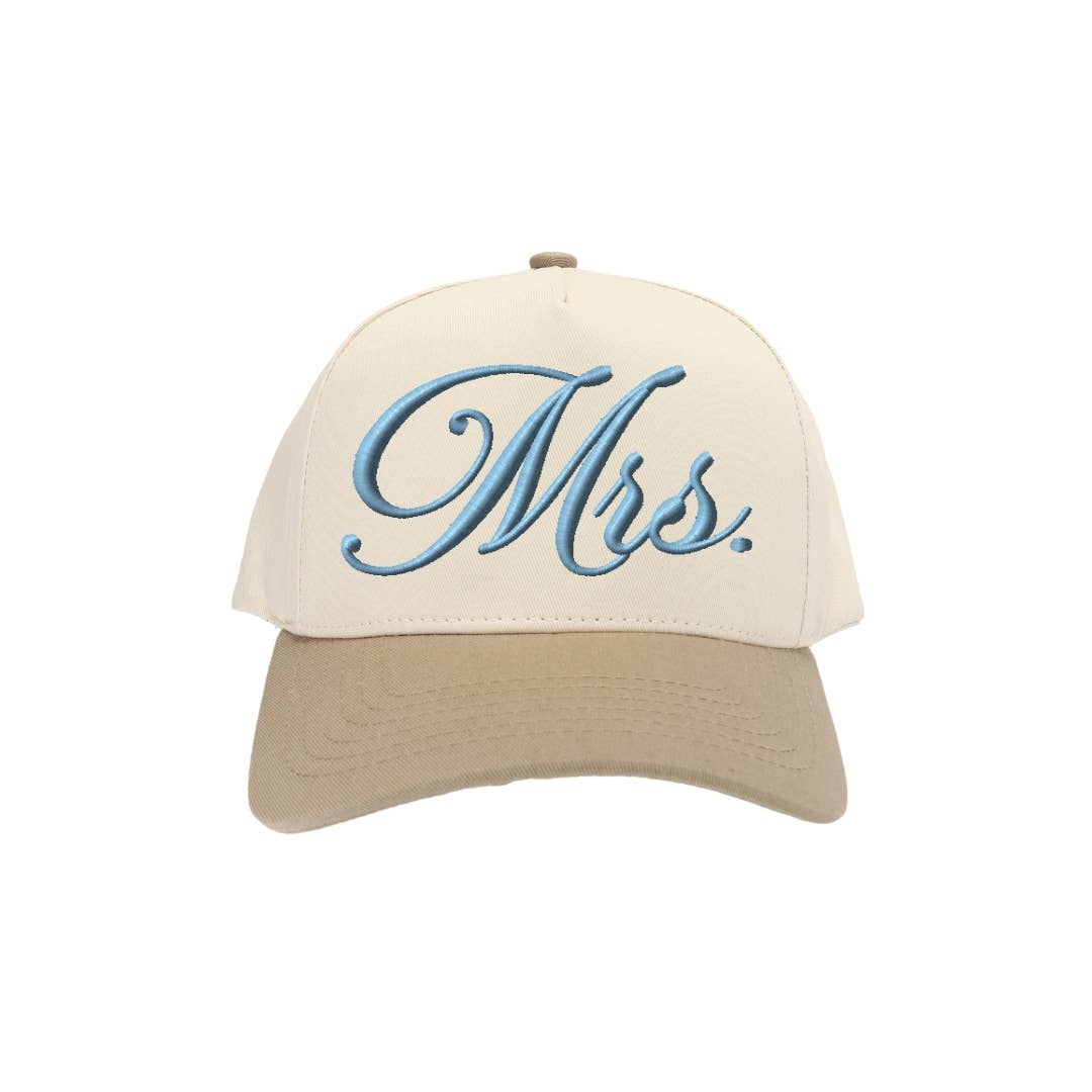 MRS. C.C Embroidered Trucker Hat