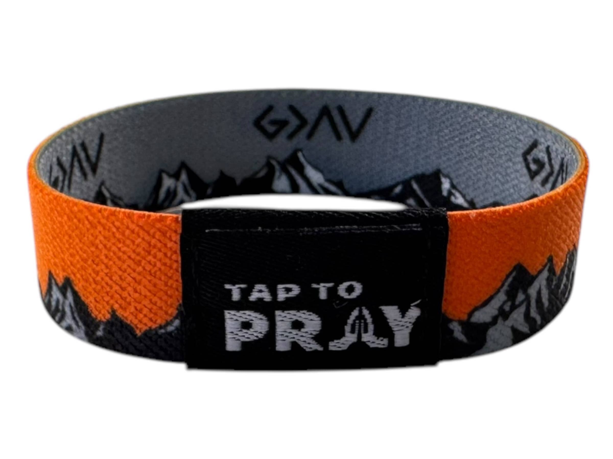 Tap To Pray™ Wristbands - God Is Greater:God is Greater Than The Highs and Lows