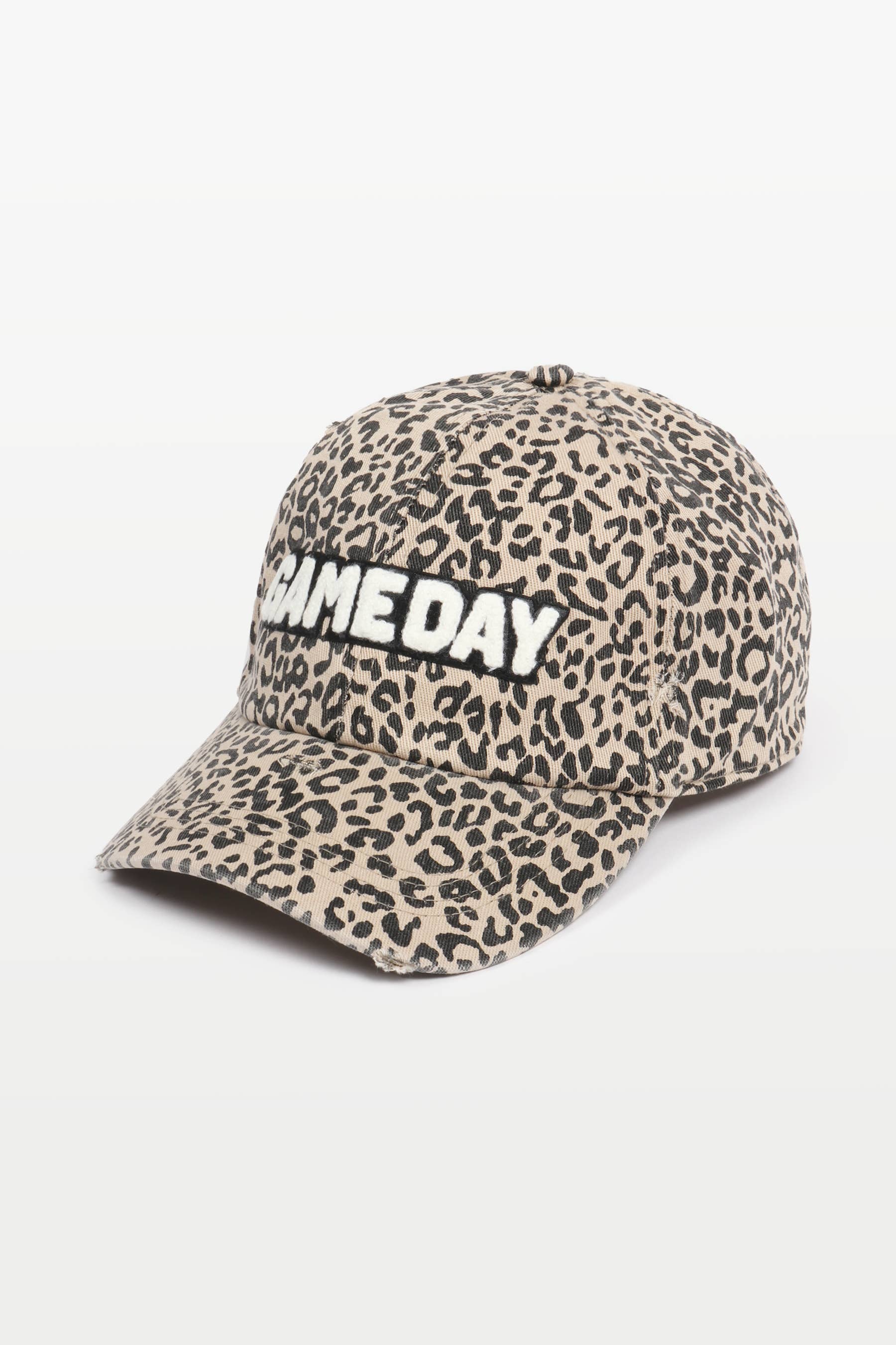 Gameday Patch Leopard Hat