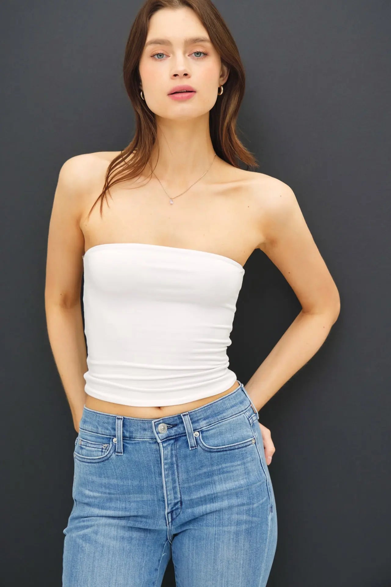 Basic Jersey Bandeau Top
