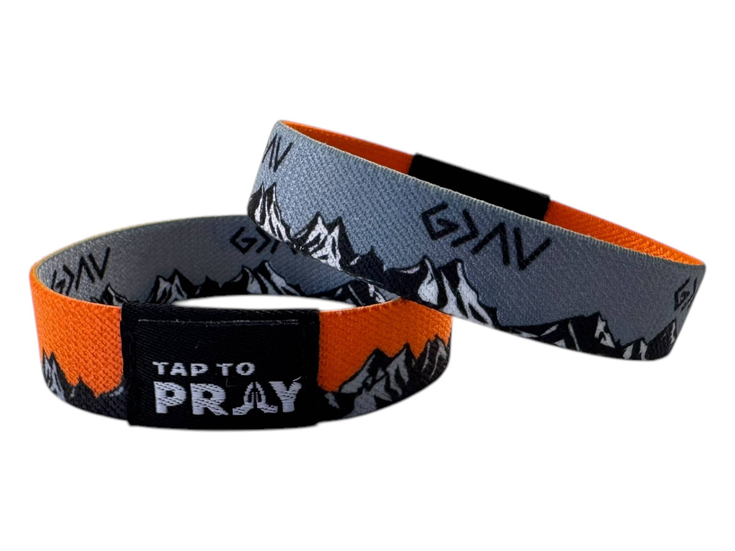 Tap To Pray™ Wristbands - God Is Greater:God is Greater Than The Highs and Lows