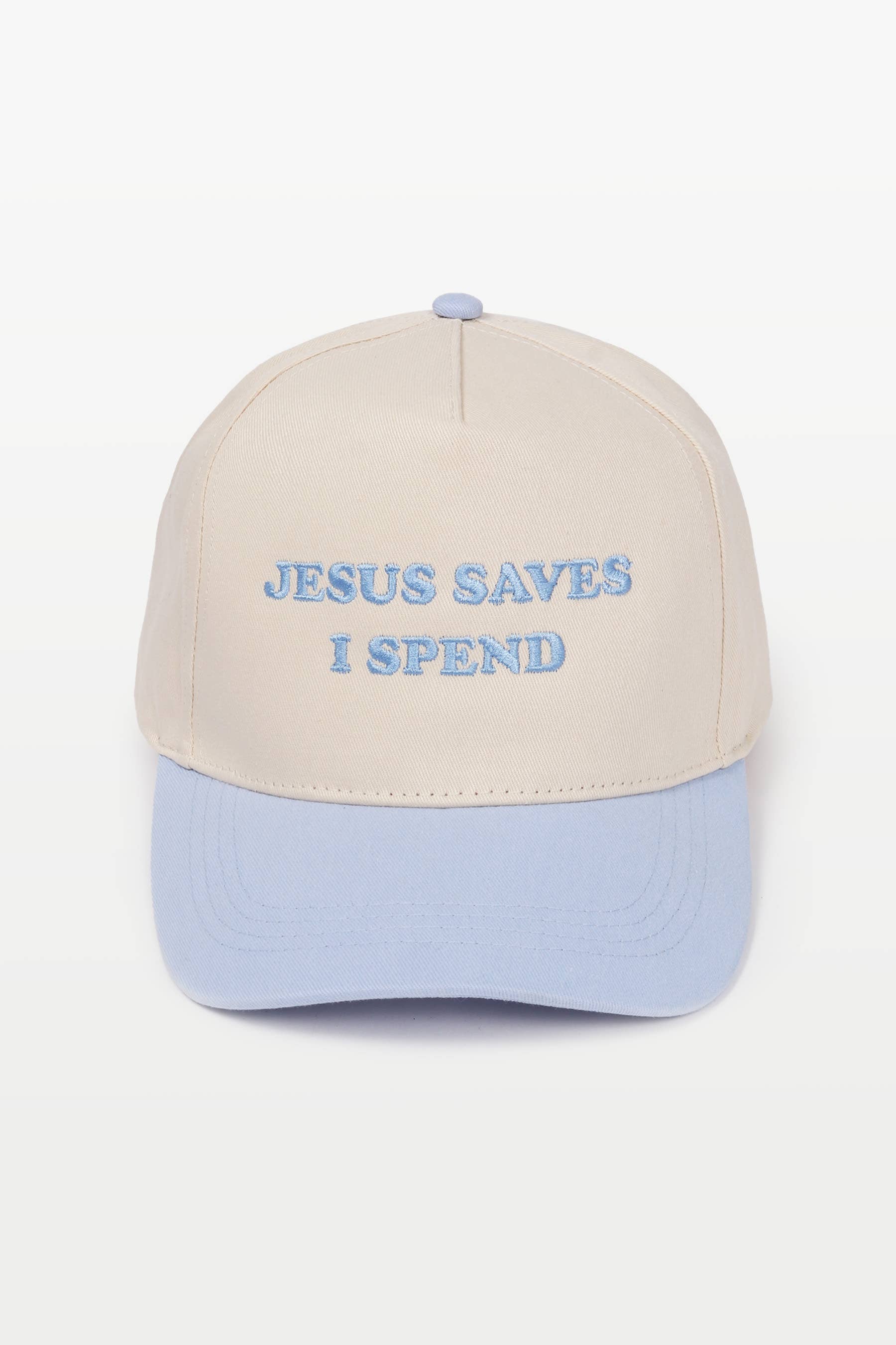 Jesus Saves I Spend Hat