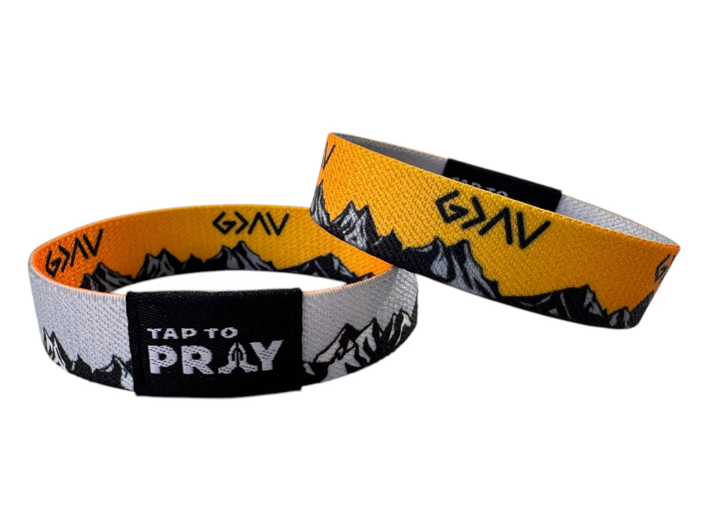 Tap To Pray™ Wristbands - God Is Greater:God is Greater Than The Highs and Lows