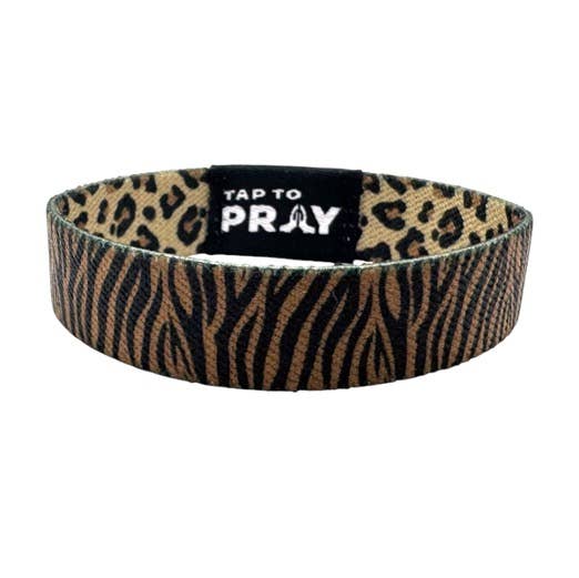 Tap To Pray™ Wristbands - Safari Leopard