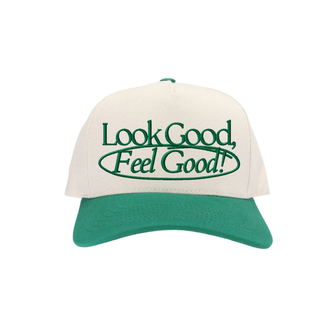 Look Good Feel Good C.C Embroidered Trucker Hat