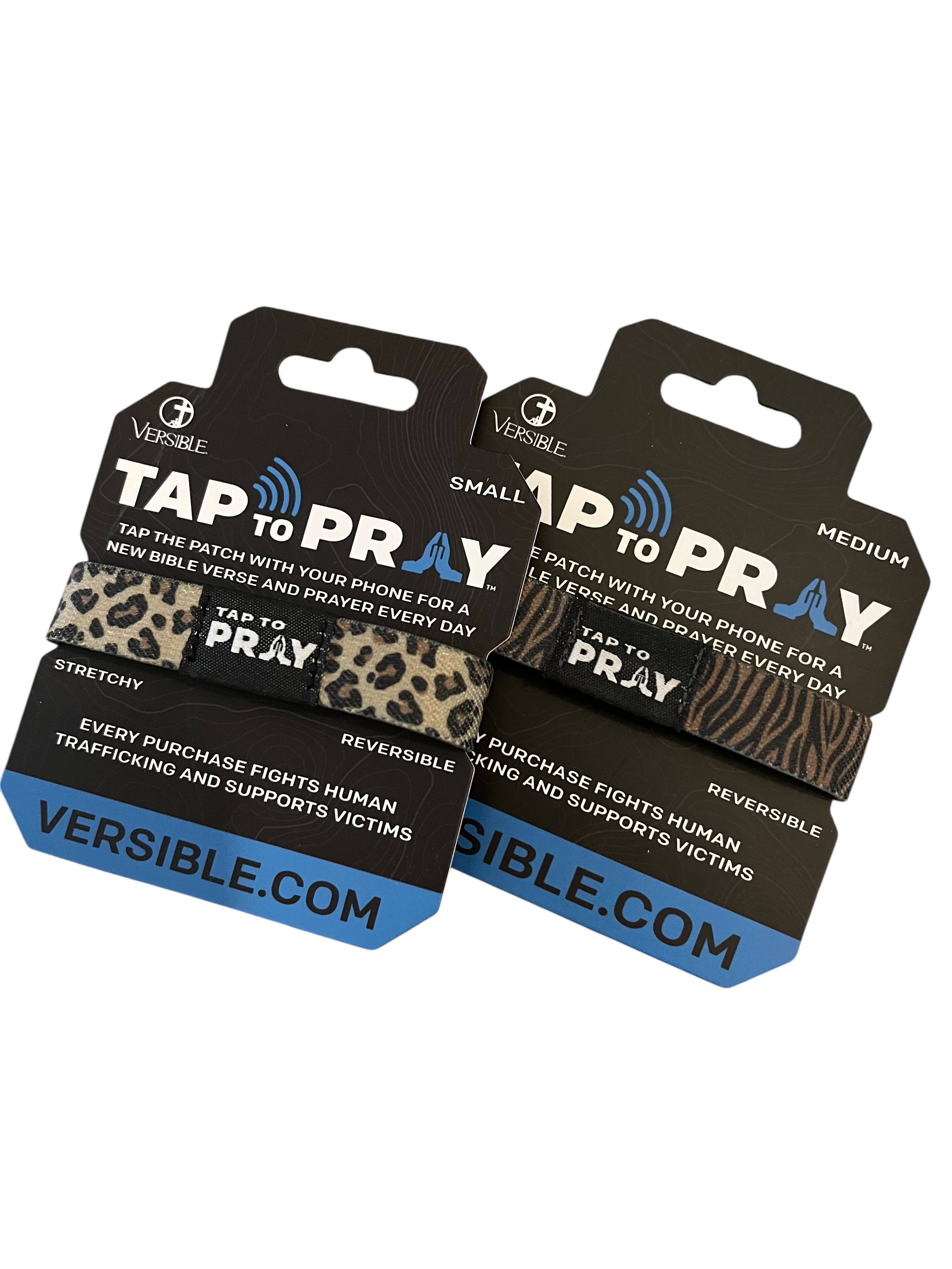 Tap To Pray™ Wristbands - Safari Leopard