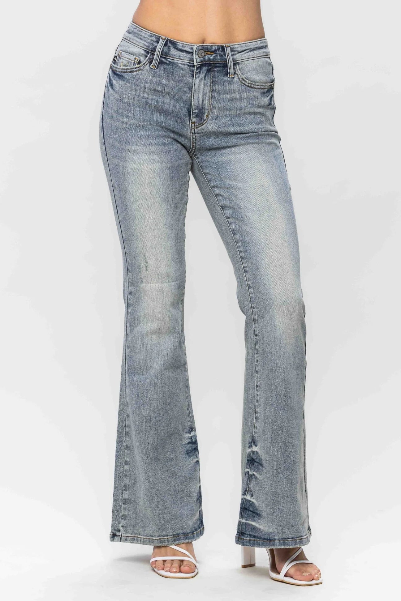 Judy Blue Flared Pin Jean