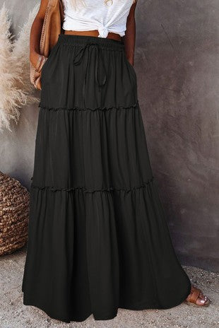 Black Maxi Skirt