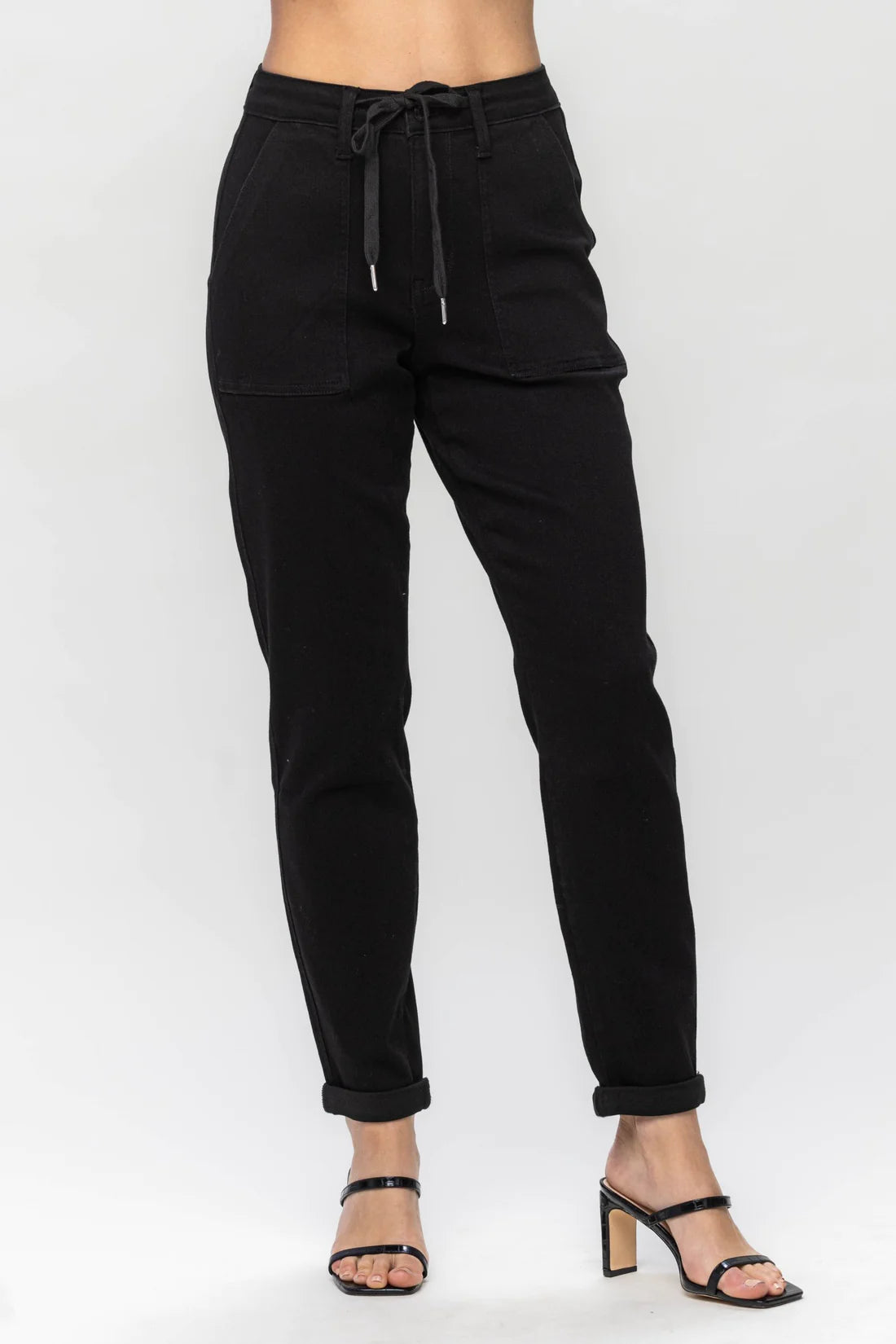 Judy Blue Black Cuff Jogger