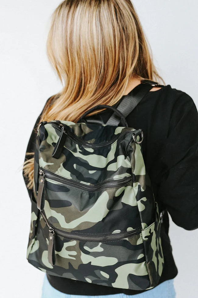 PS Green Camo Backpack