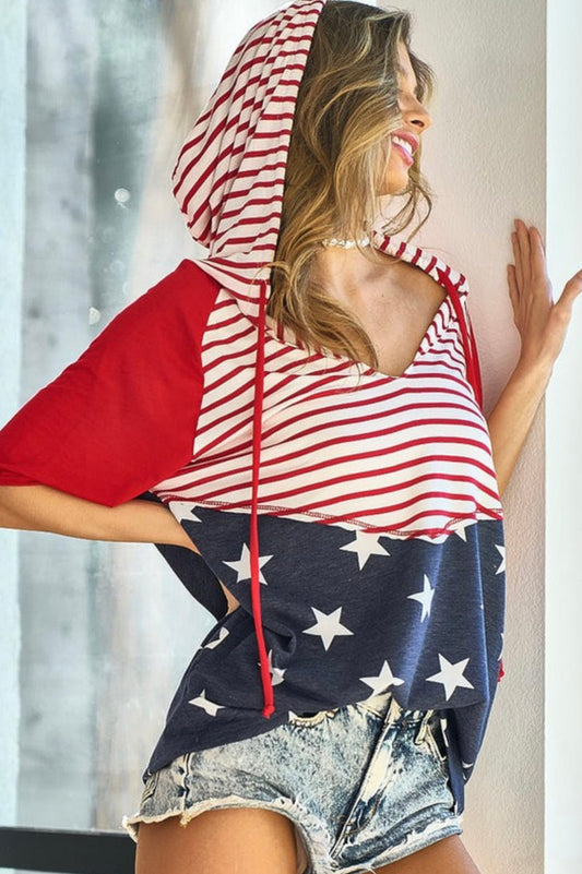 USA Hoodie Top