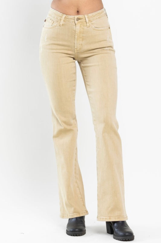 Judy Blue Khaki Slim Bootcut Jean