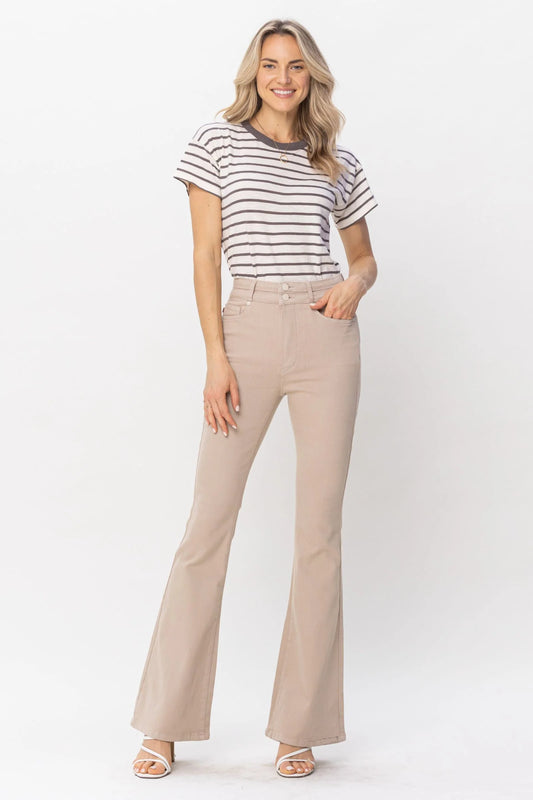 Judy Blue Khaki Flare Jean