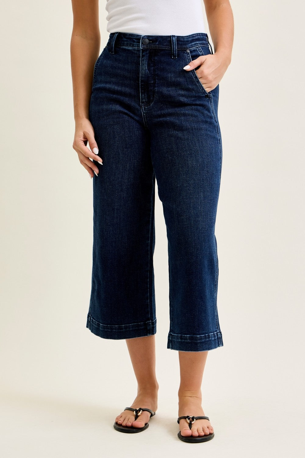 Judy Blue Wide Trouser Jean