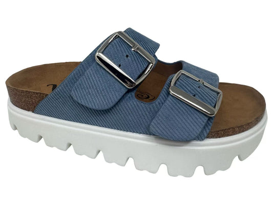 Platform Slip-On Sandal