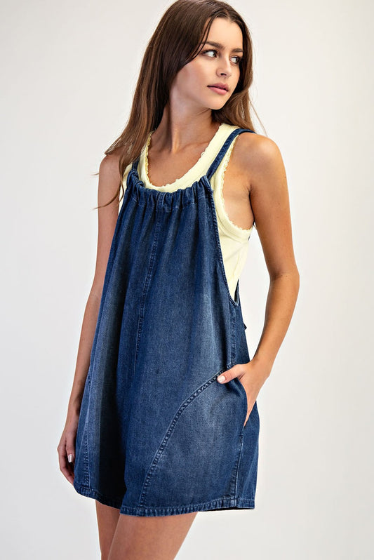 Freebird Tie Back Shortalls
